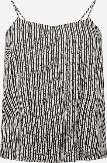 ONLY Carmakoma Top 'MILLE' in schwarz / weiß, Produktansicht