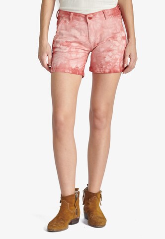 Le Temps Des Cerises Regular Shorts 'VELI 4' in Pink: predná strana