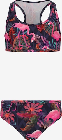 ZigZag Balconette Bikini 'Irena' in Rot: Vorderseite