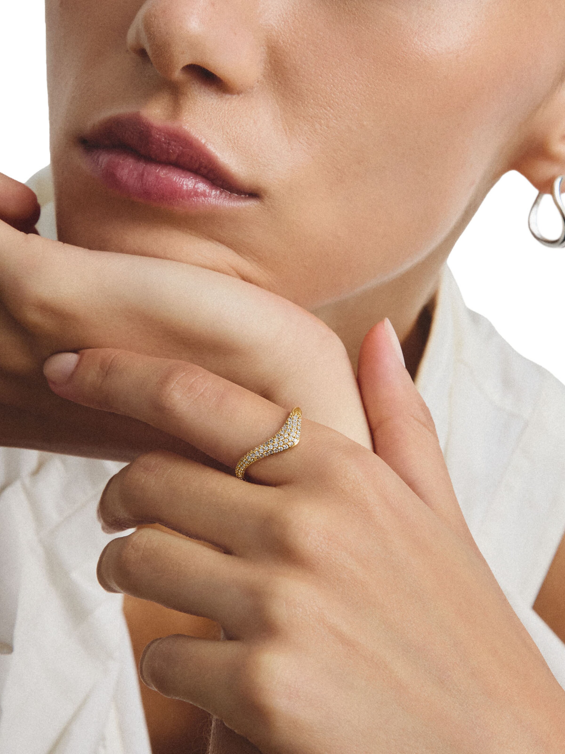 Thomas Sabo Ring in Gold: front