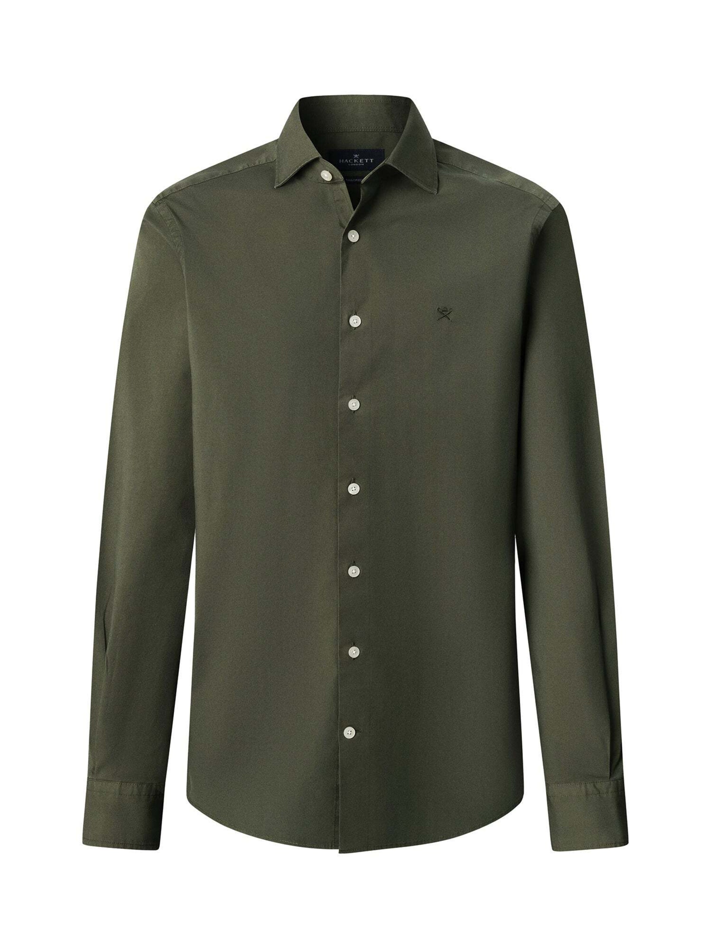 Chemise 'Ess' Hackett London en vert : devant