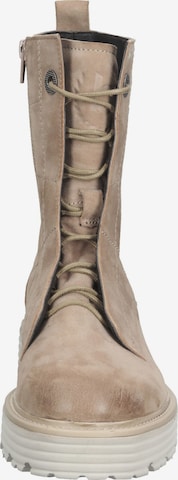 bugatti Schnürstiefelette in Beige