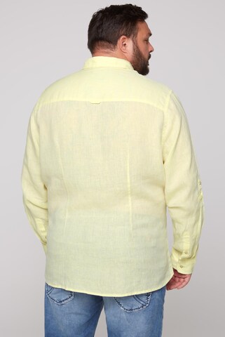 CAMP DAVID Regular fit Button Up Shirt in Yellow