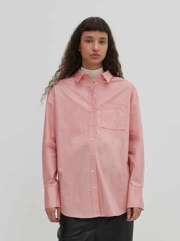 EDITED Bluse 'Gianna' (GOTS) in Pink: predná strana