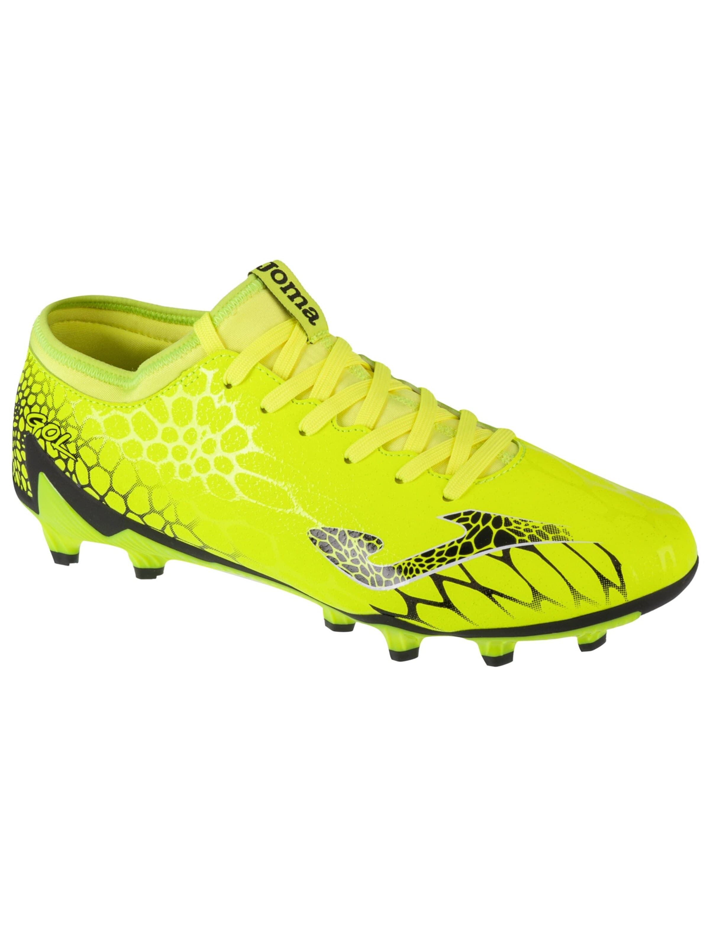 JOMA Soccer shoe 'Joma Gol 25 GOLS FG' in Yellow: front