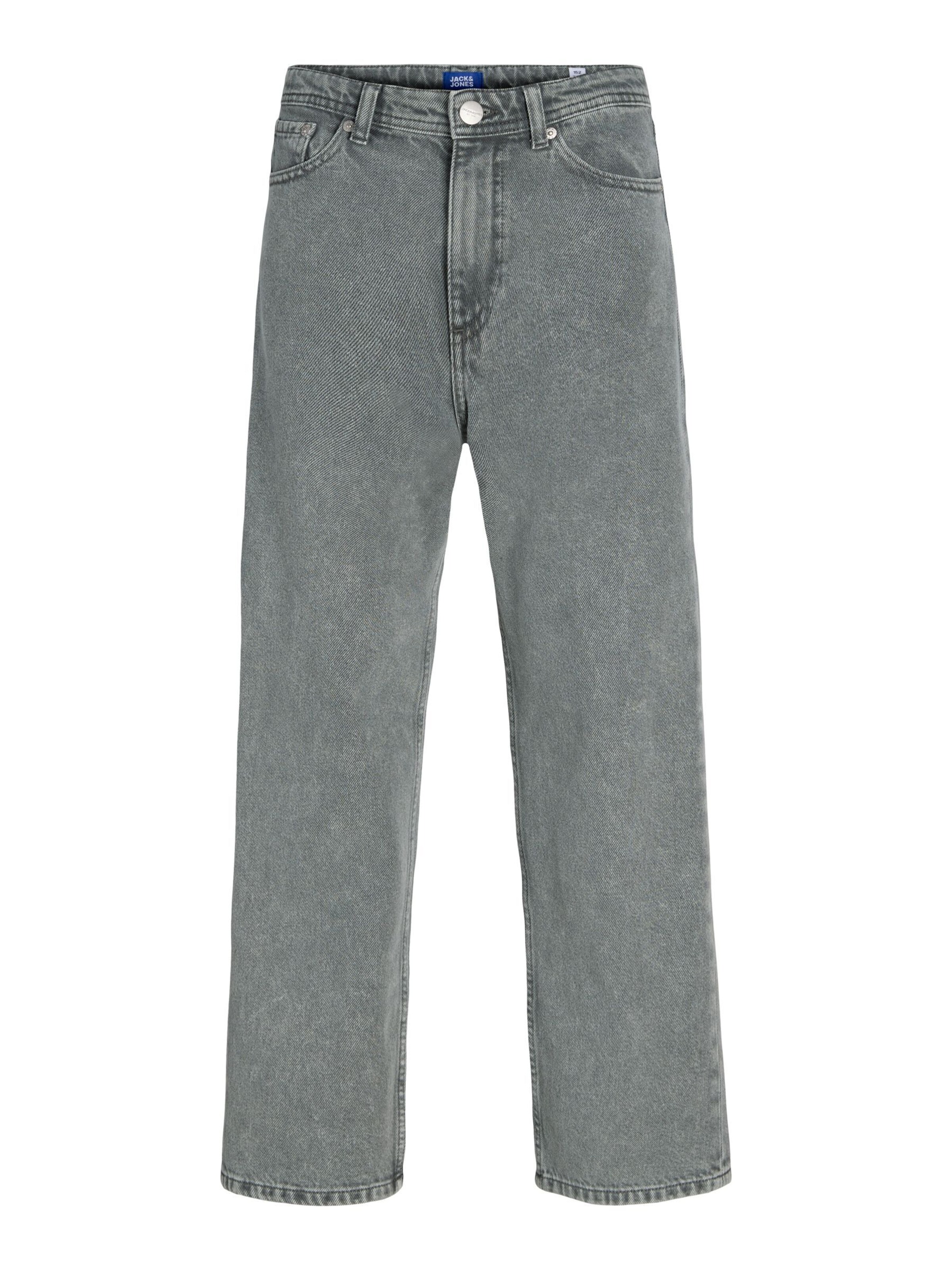 Jack & Jones Junior - Vaquero 'JPStalex Antonio' en gris: frente