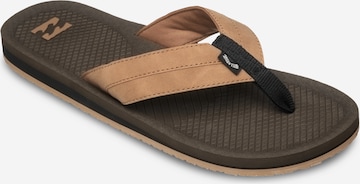 BILLABONG Zehentrenner 'OffShore Impact' in Braun: Vorderseite