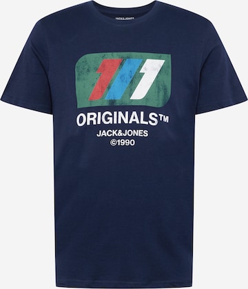 JACK & JONES Shirt 'Nate' in Blue: front