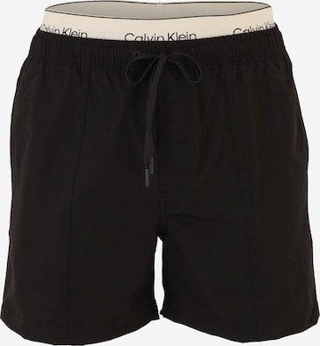 Calvin Klein Swimwear Ujumispüksid, värv must: eest vaates