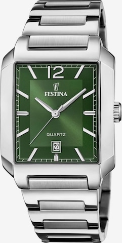 Montre à affichage analogique FESTINA en vert : devant