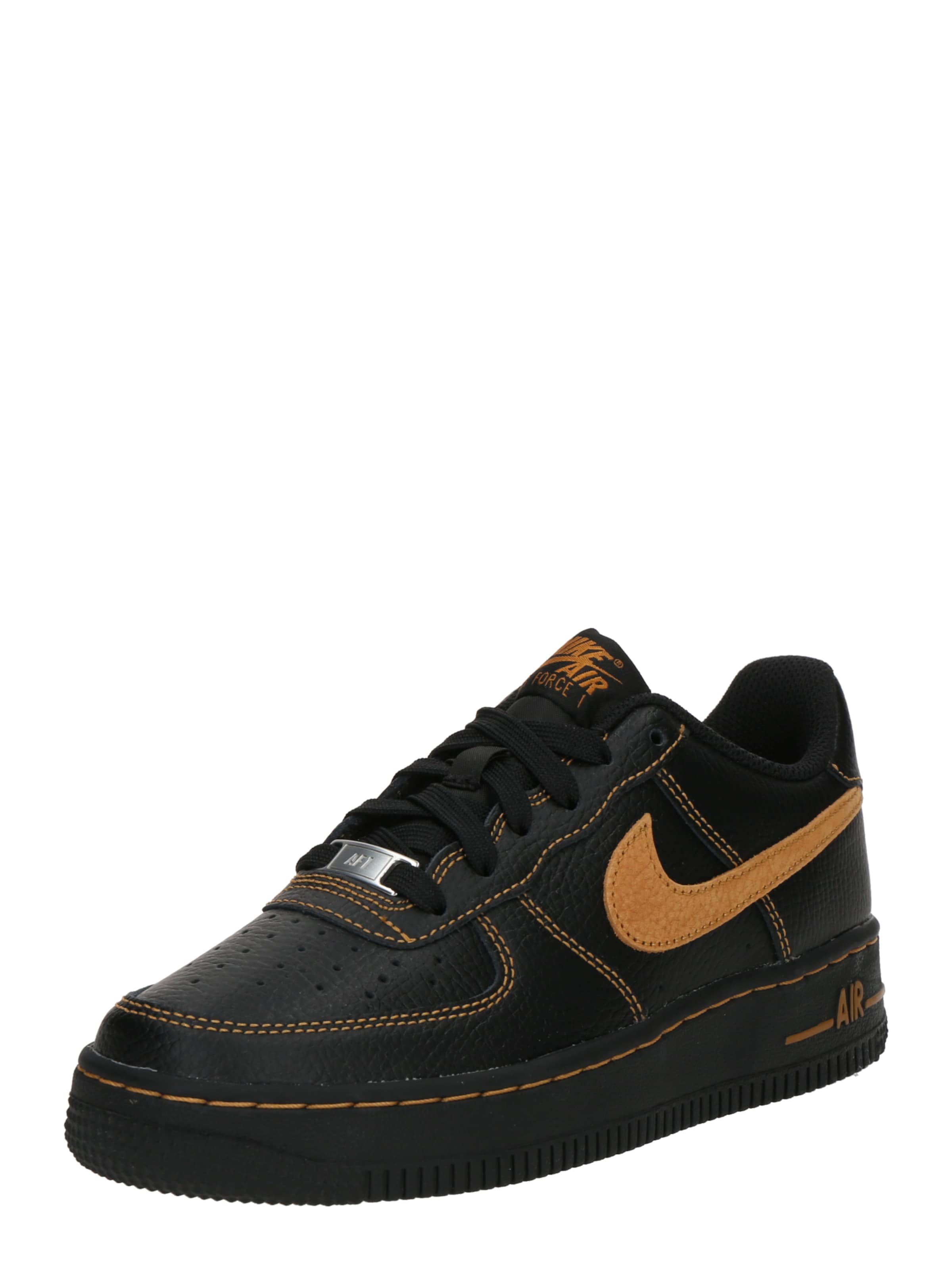 Nike Sportswear Ketsid 'Air Force 1', värv must: eest vaates