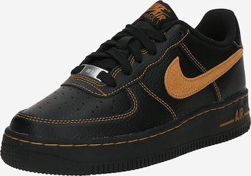 juoda Nike Sportswear Sportbačiai 'Air Force 1': priekis