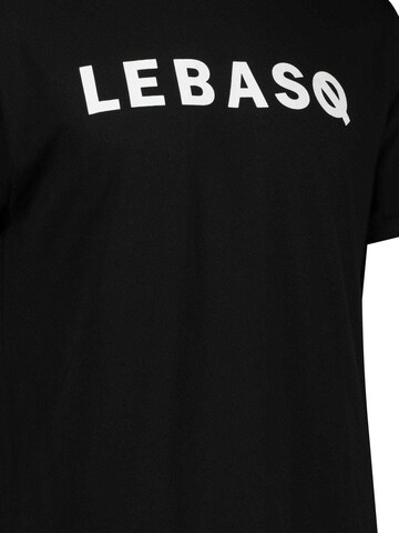 LEBASQ Shirt 'Crew' in Zwart