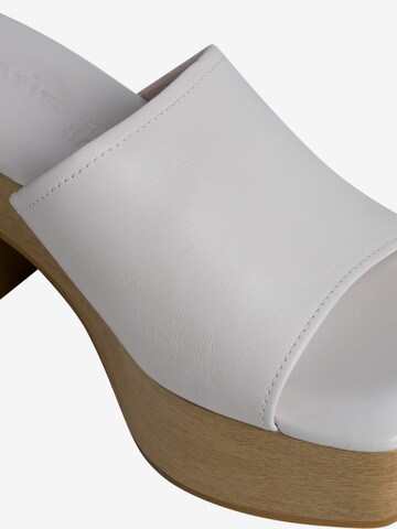 TAMARIS Mules in White