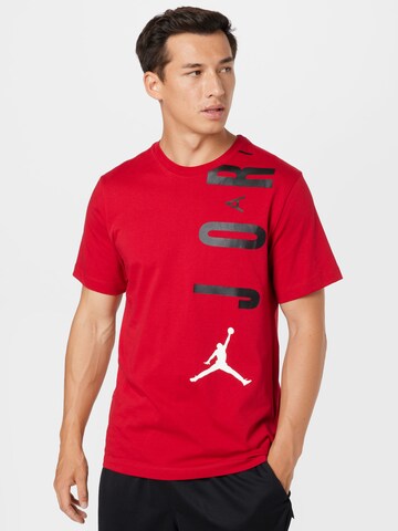 Maglietta di Jordan in rosso: frontale
