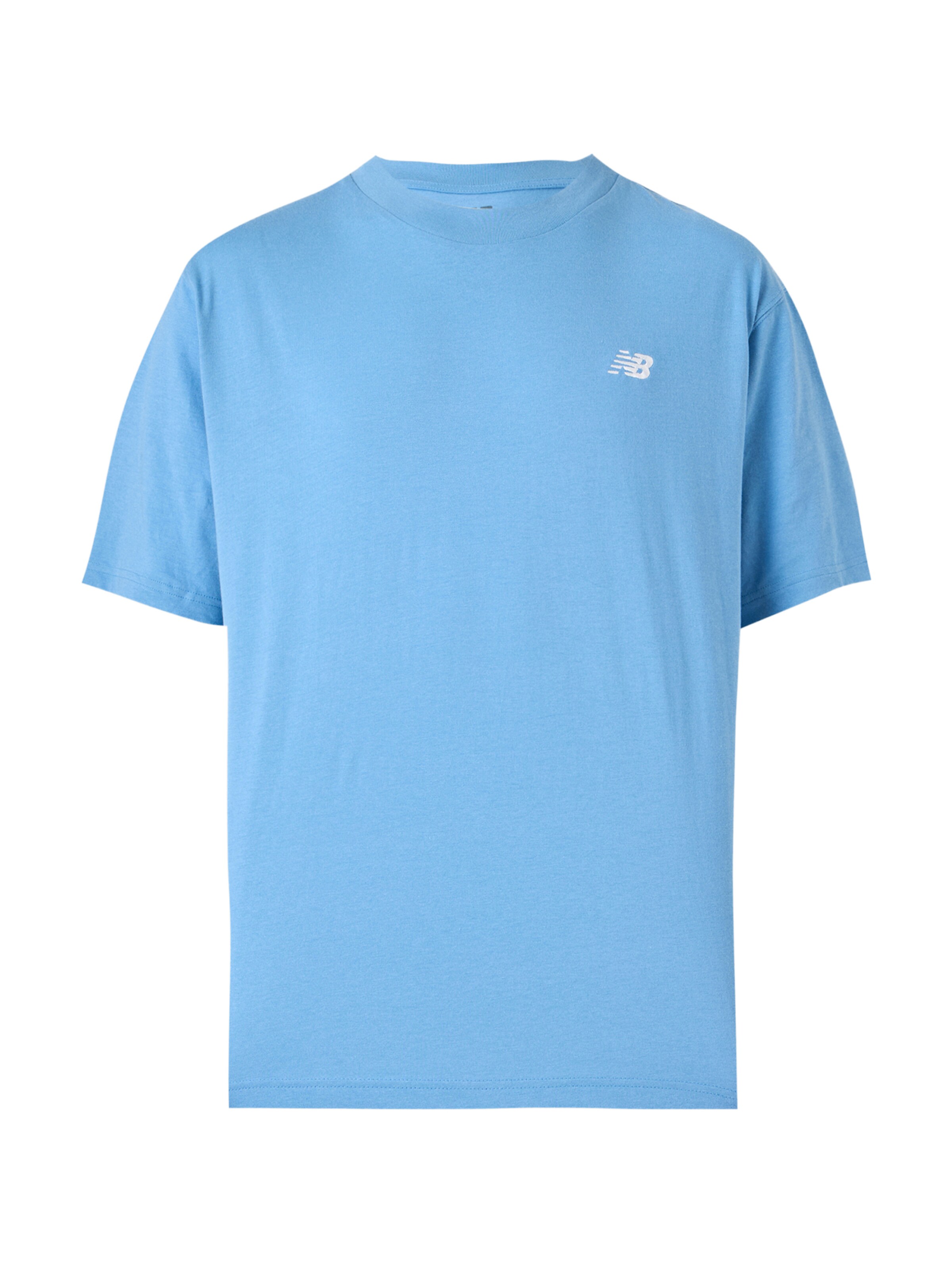 new balance Shirt 'Essential' in Blauw: voorkant