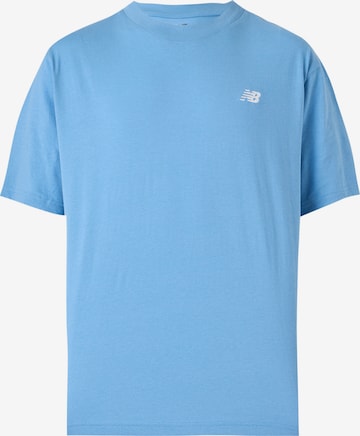 new balance Shirt 'Essential' in Blauw: voorkant