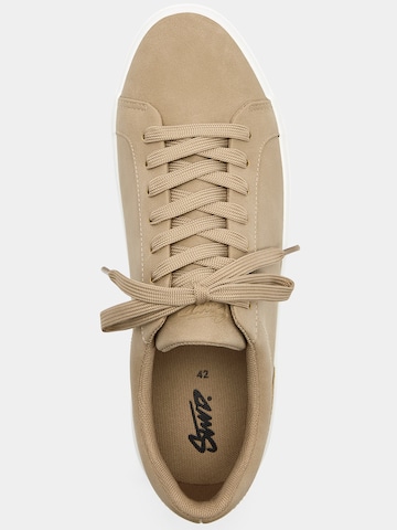 Pull&Bear Låg sneaker i brun