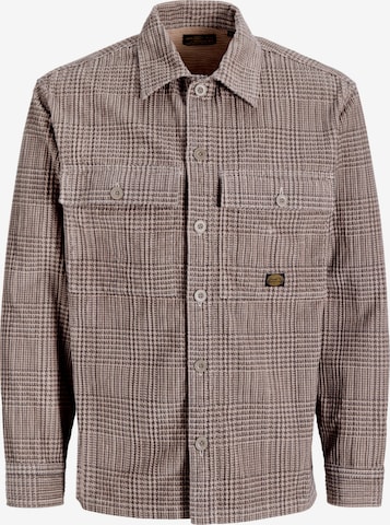 JACK & JONES Skjorte 'Bluoliver' i grå: forside