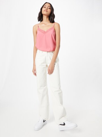 PIECES Top 'OLENA' – pink