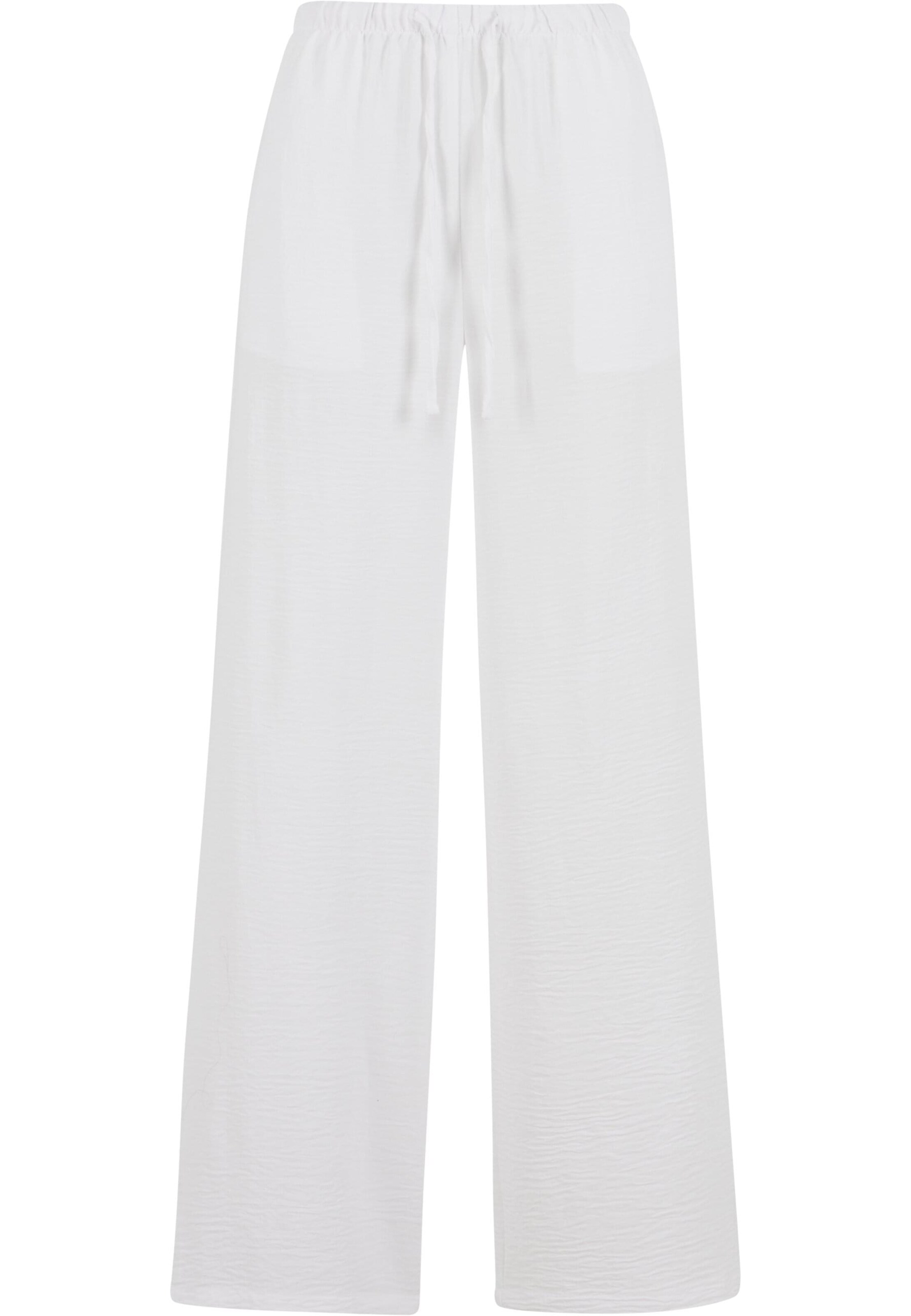 Urban Classics - Perna larga Calças em branco: frente