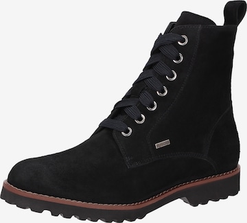 Bottines à lacets ' Merdit ' SIOUX en noir : devant