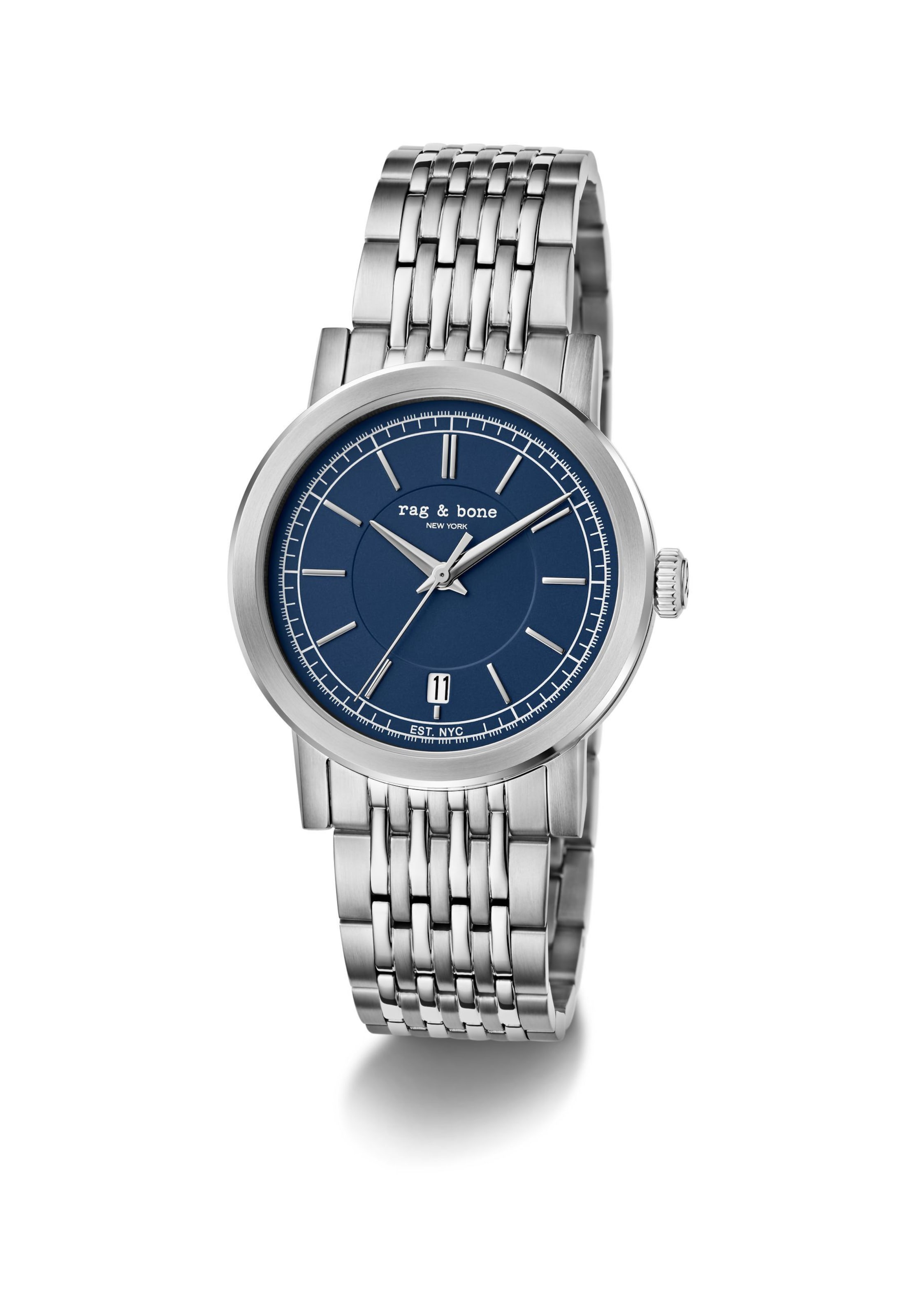 rag & bone Analog watch ' Reign ' in Silver