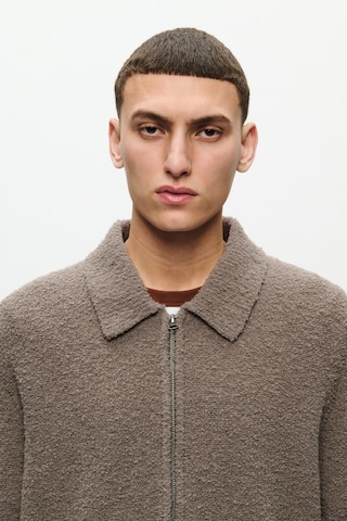 WOOD WOOD Knit cardigan 'WWAndy' in Beige