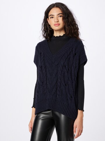 Pull-over Rich & Royal en bleu : devant