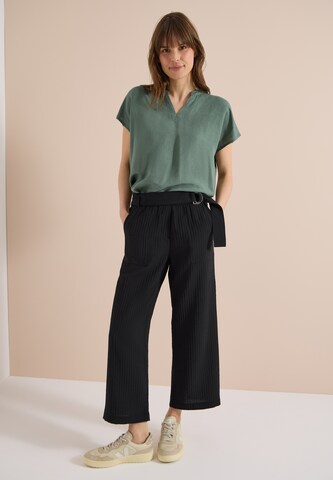 CECIL Wide Leg Hose in Schwarz: Vorderseite