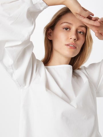 Esmé Studios - Blusa 'Calla' en blanco