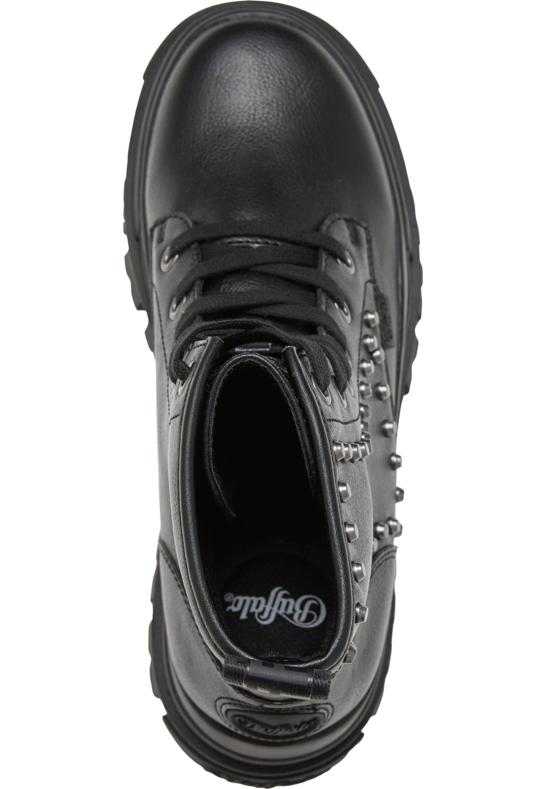 Bottines à lacets 'Aspha' BUFFALO en noir