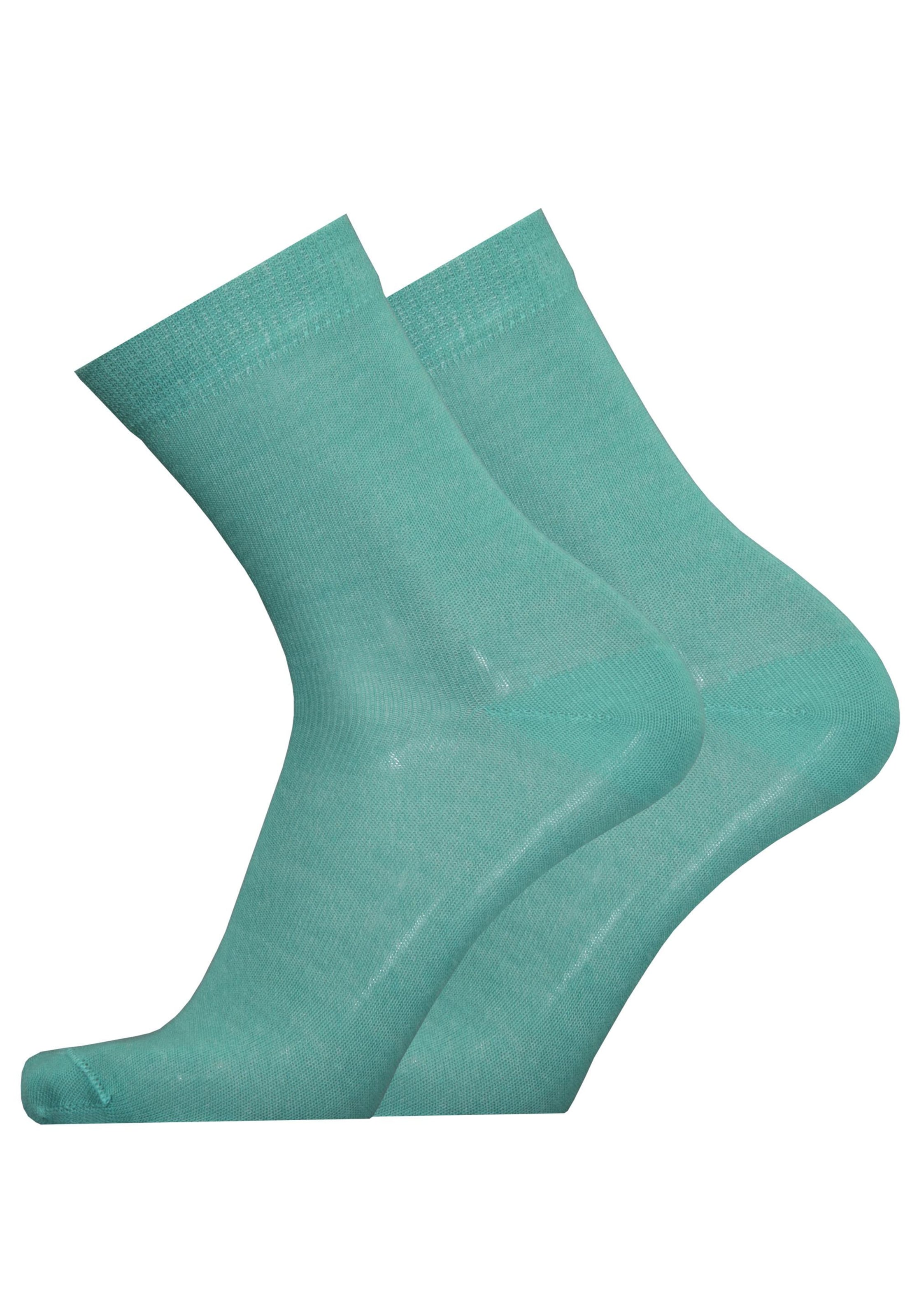 UphillSport Socken 'MERINO LIGHT' in Grün: Vorderseite
