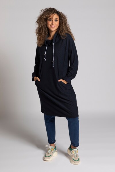 Ulla Popken Šaty - námořnická modř, Model/ka