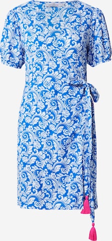 Robe Zwillingsherz en bleu : devant