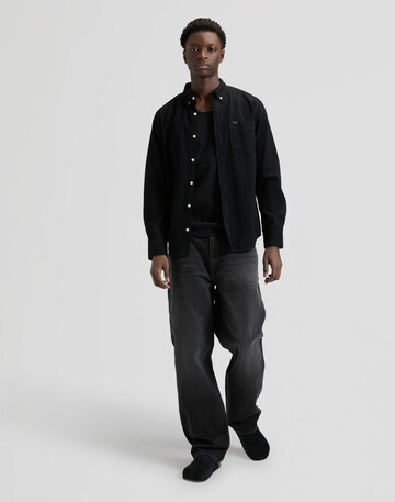 Lee Regular fit Button Up Shirt in Black