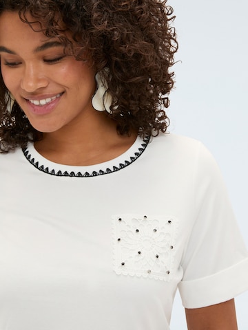 Fiorella Rubino Shirt in Wit