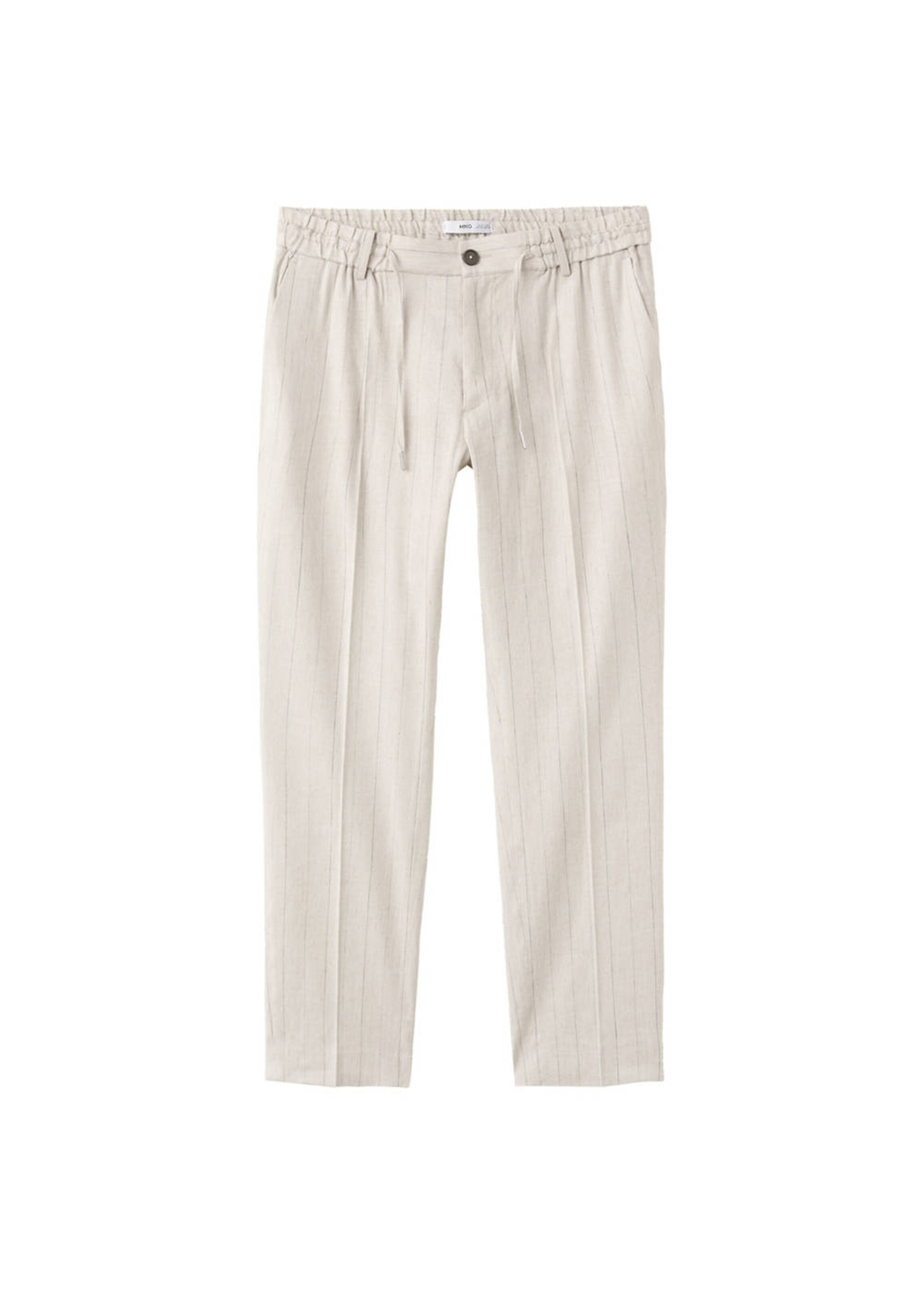 MANGO MAN Slimfit Hose in Beige: Vorderseite