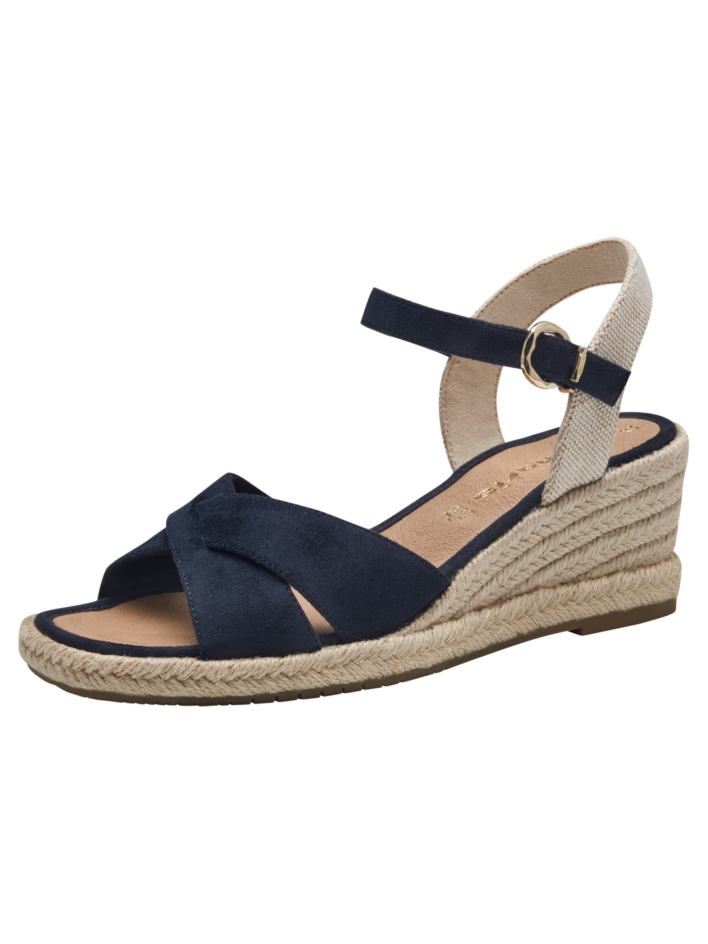 Tamaris Sandaal in Goud ABOUT YOU