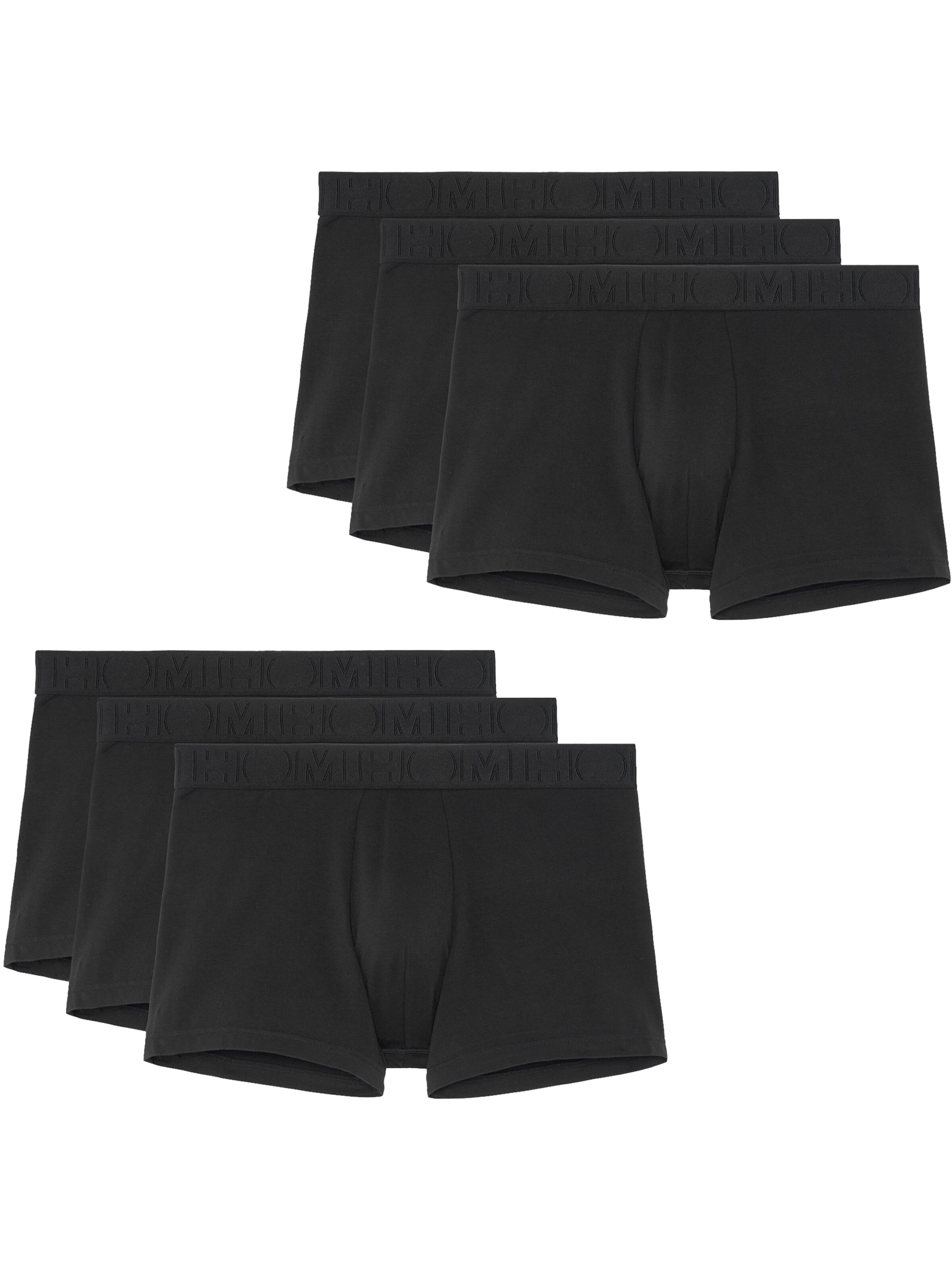 Boxers ' Tonal Pack no.2 ' HOM en noir : devant