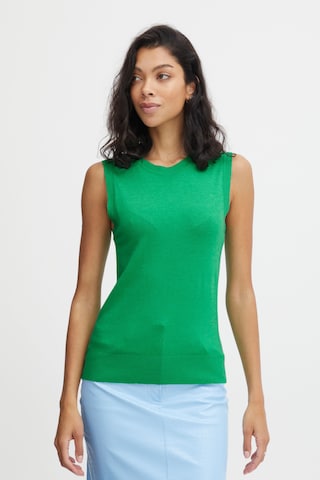 b.young Sweater in Green: front