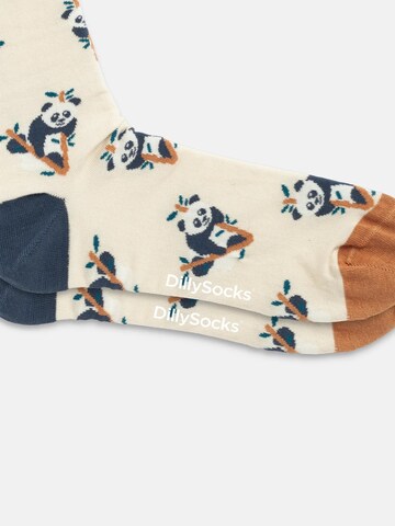 DillySocks Sokken 'Wondrous Wildlife' in Groen