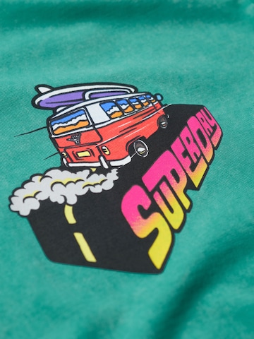 Superdry & Co Póló 'Travel' - zöld