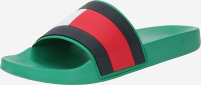 Zoccoletto TOMMY HILFIGER di colore navy / verde / rosso / bianco, Visualizzazione prodotti