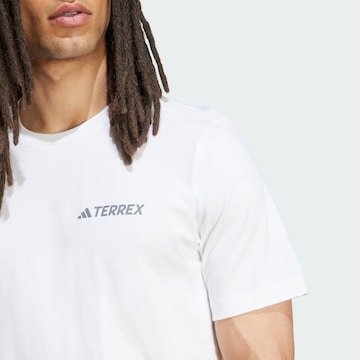 ADIDAS TERREX Performance shirt in White