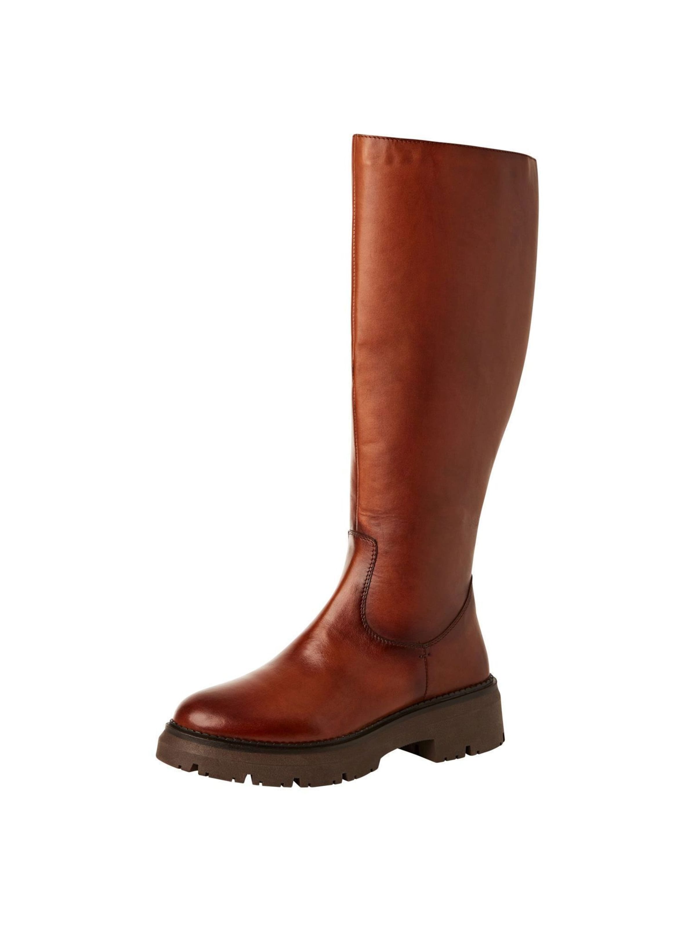 Bottes MARCO TOZZI en marron : devant