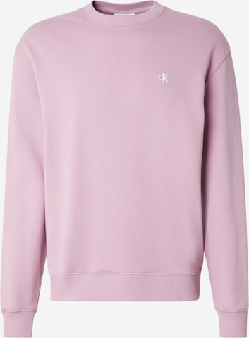 rozā Calvin Klein Jeans Sportisks džemperis: no priekšpuses