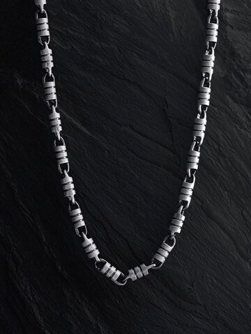 REYTEL Necklace 'OND SIRKEL' in Silver: front
