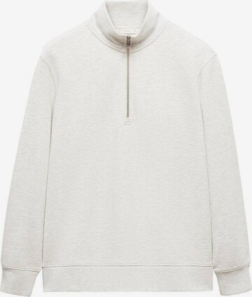 MANGO MAN Sweatshirt 'winne' in Grey: front