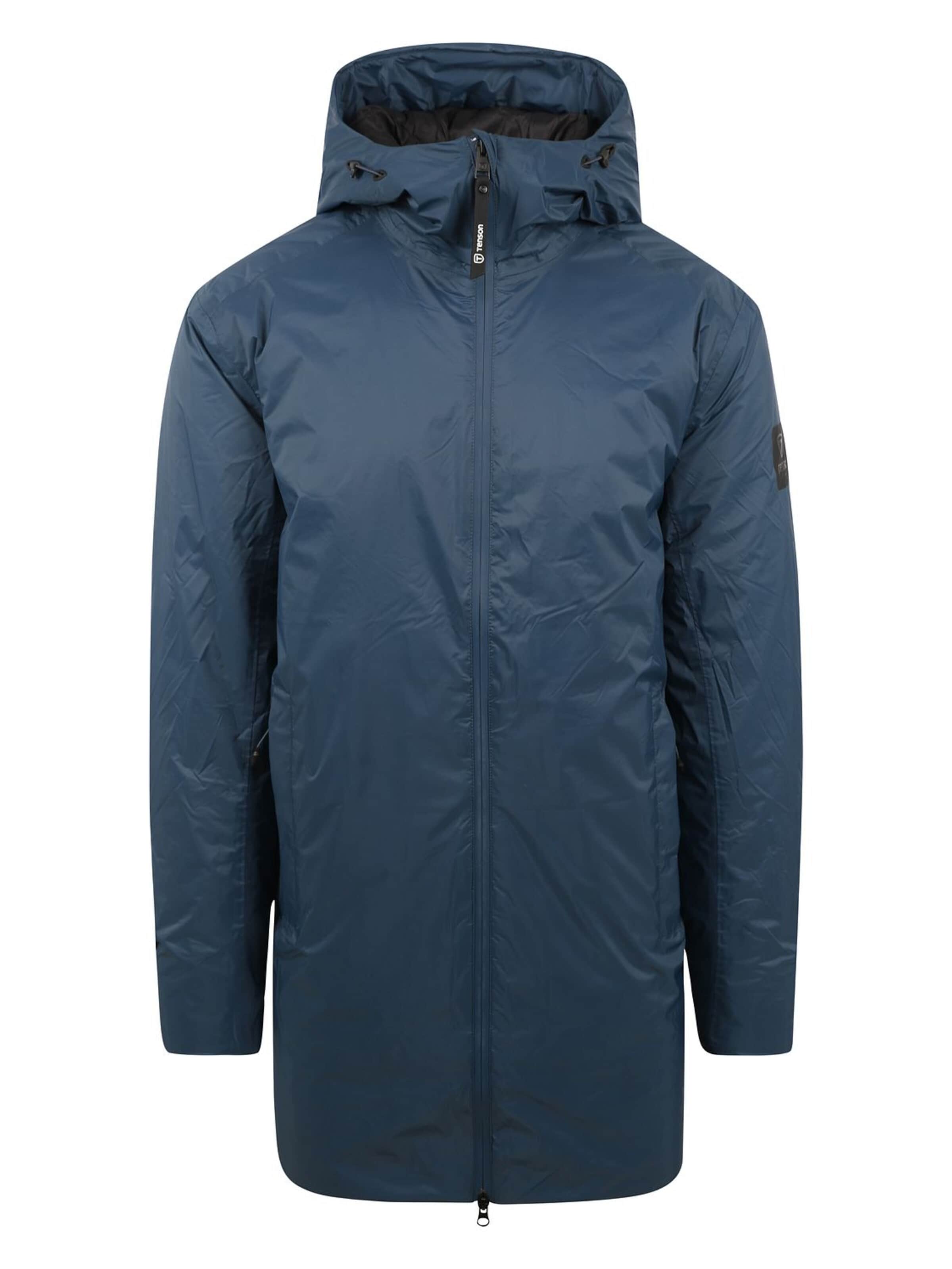 TENSON Winter Coat 'Transition' in Blue: front